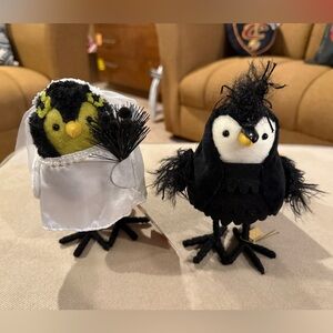 Target Halloween Bird Couple Decor